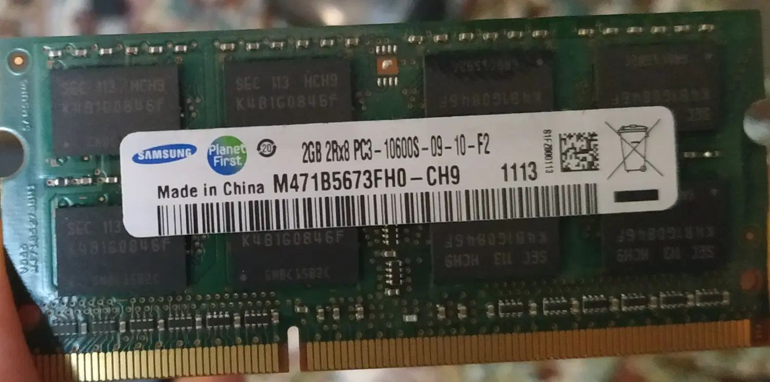 رم DDR3 2GB مخصوص لپتاپ|قطعات و لوازم جانبی رایانه|کرج, کیانمهر|دیوار