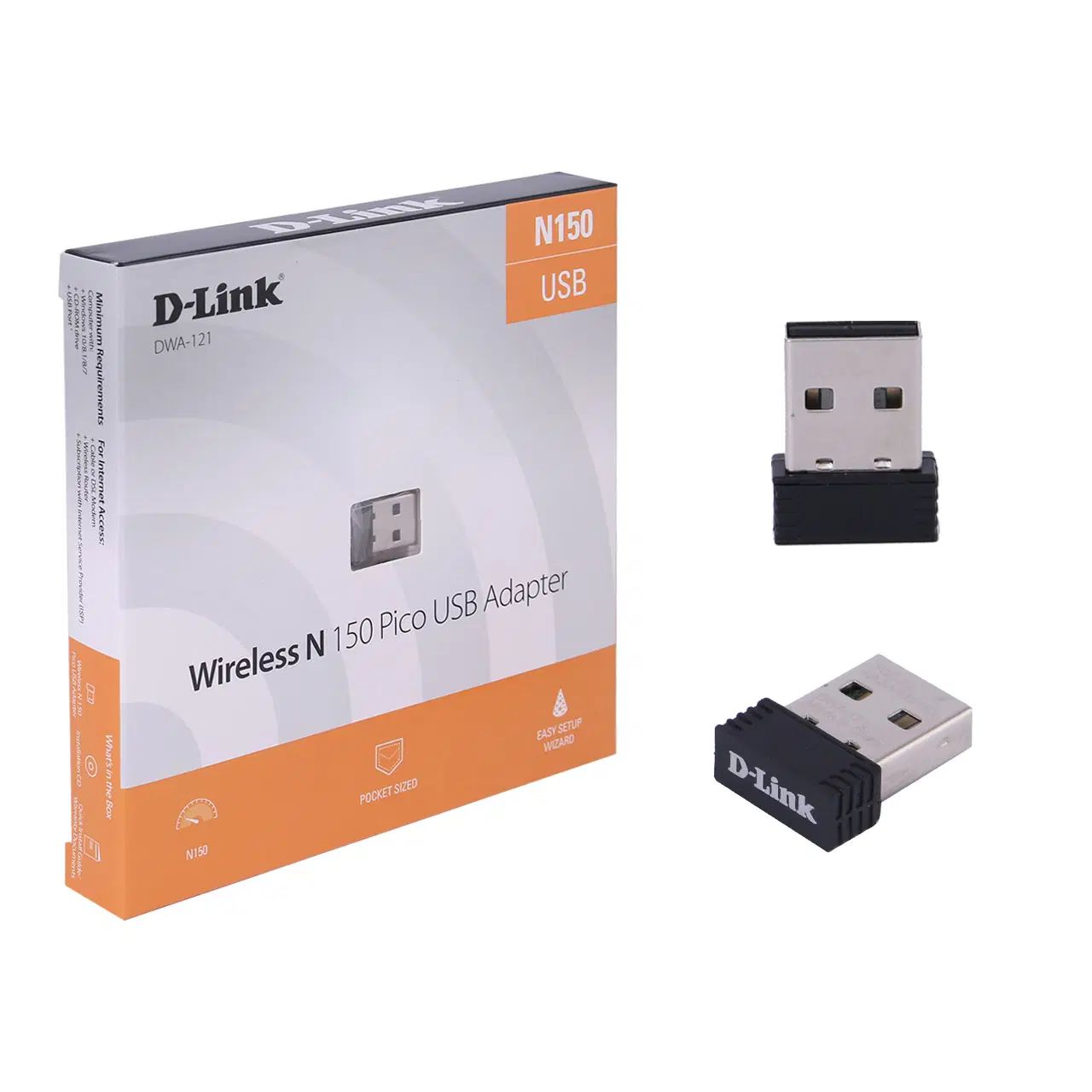 کارت شبکه وایفای USB دی-لینک مدل DWA-121|مودم و تجهیزات شبکه|مشهد, عامل|دیوار
