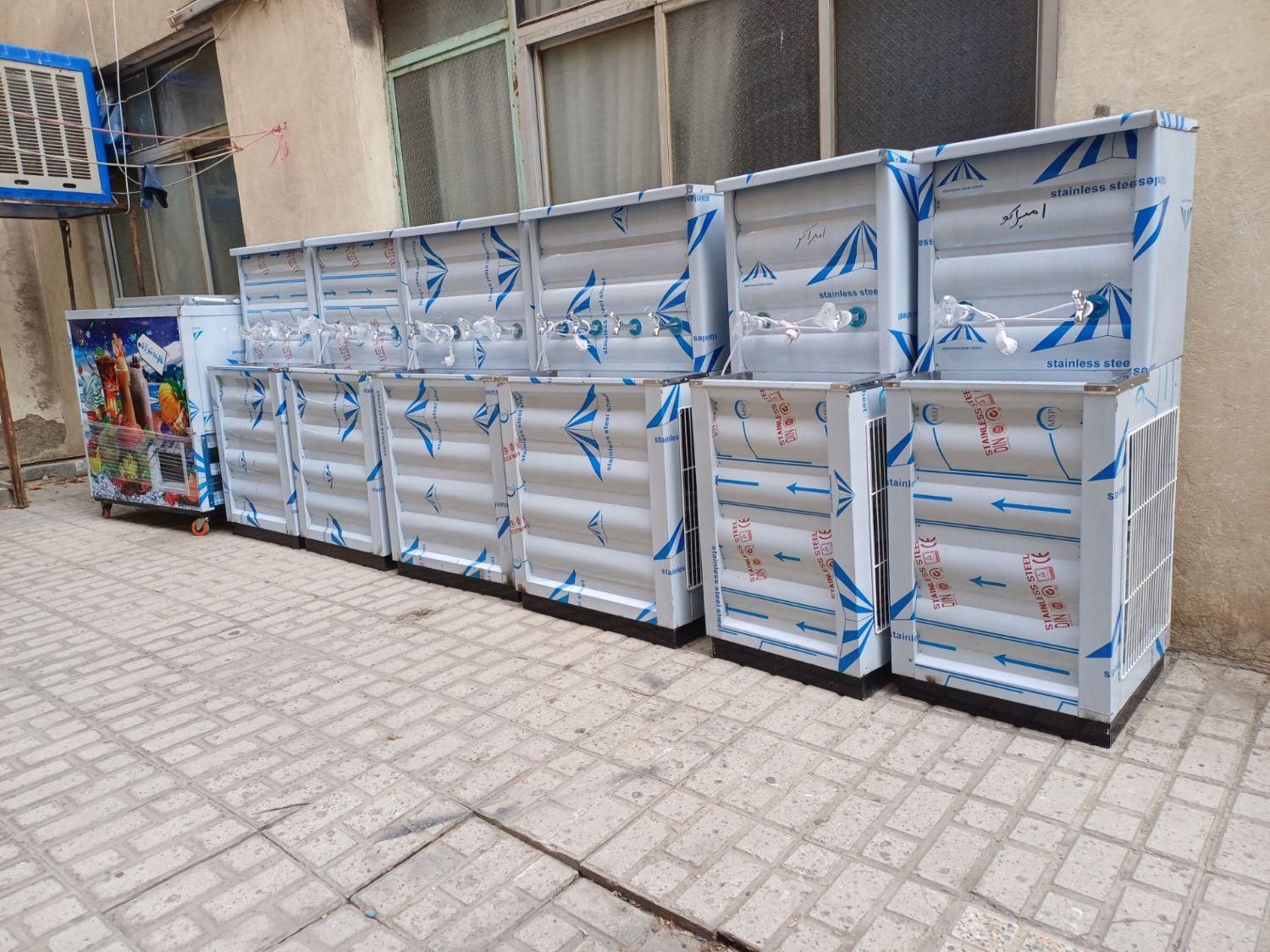 شن توک ابسردکن ژرزگه وس استیل m12|آب‌سردکن و تصفیه آب|رشت, آزادگان|دیوار