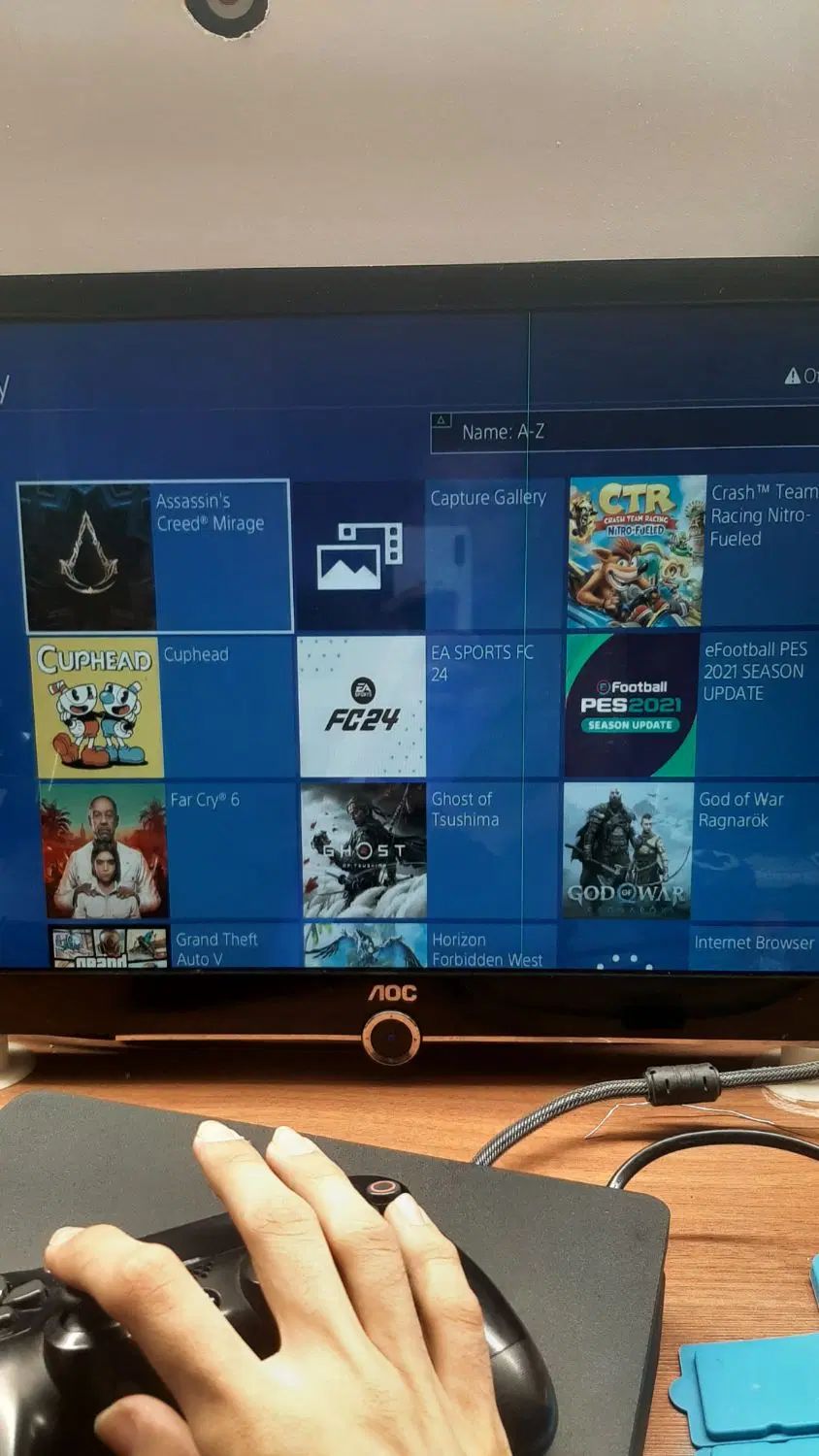 ps4 اسلیم ۱ترا ۴ دسته کپی خور ورژن ۱۲|کنسول، بازی ویدئویی و آنلاین|تهران, شهران شمالی|دیوار