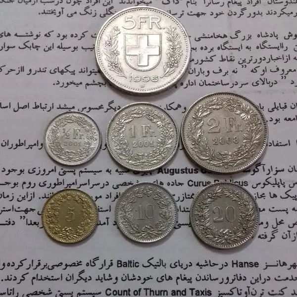 سری سکه های سوئیس|کلکسیون سکه، تمبر، اسکناس|تهران, فلسطین (میدان انقلاب)|دیوار