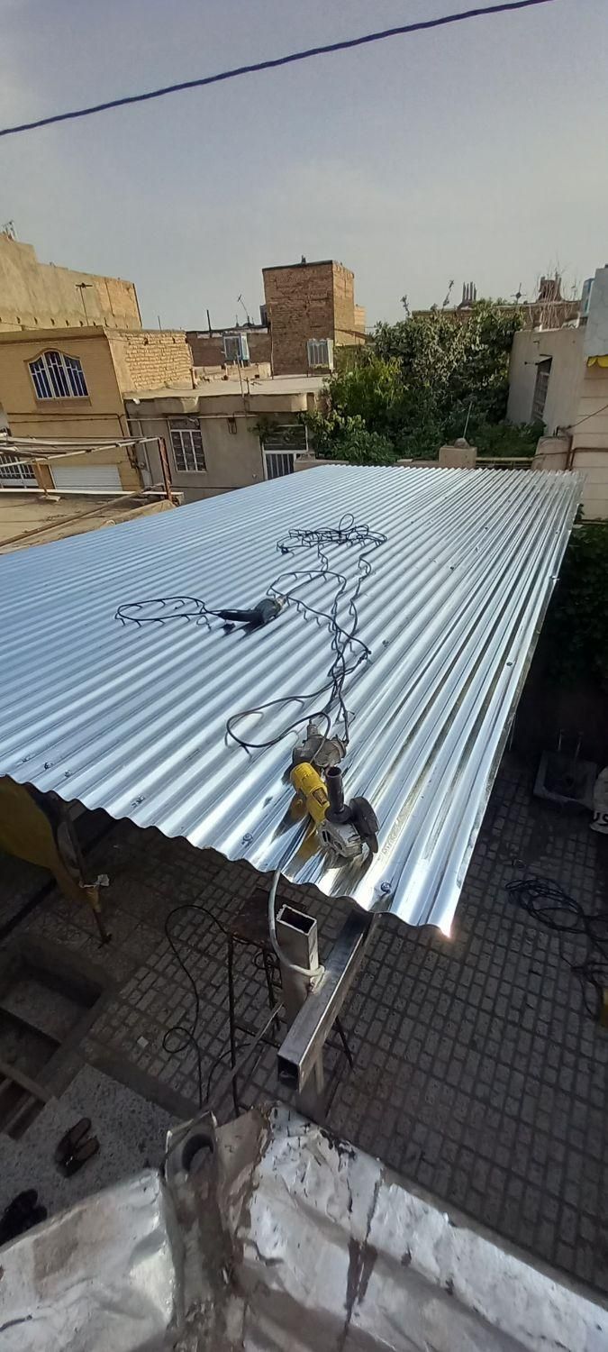 نصاب ایرانیت.ورق کرکره|خدمات پیشه و مهارت|نیشابور, شهرک بسیج|دیوار