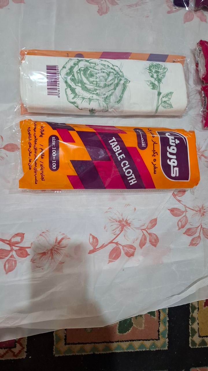 سفره یکبار مصرف و کیسه زباله|ظروف نگهدارنده، پلاستیکی، یک‌بارمصرف|ملایر, |دیوار