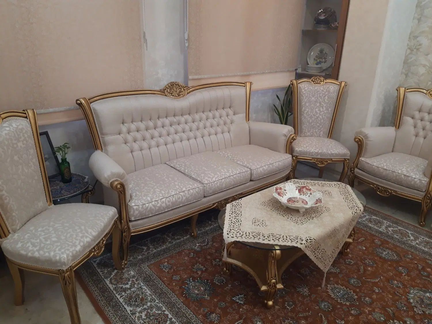 یکدست مبل ۹نفره نو|مبلمان خانگی و میز عسلی|تهران, گیشا|دیوار