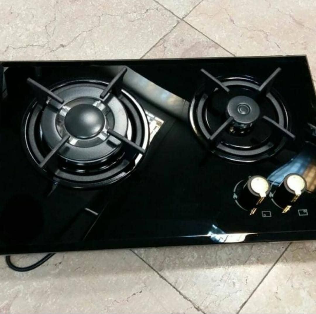 گاز رومیزی 2شعله شیشه ای باترموکوبل و استاندارد|اجاق گاز و لوازم برقی پخت‌وپز|تهران, تهرانپارس شرقی|دیوار