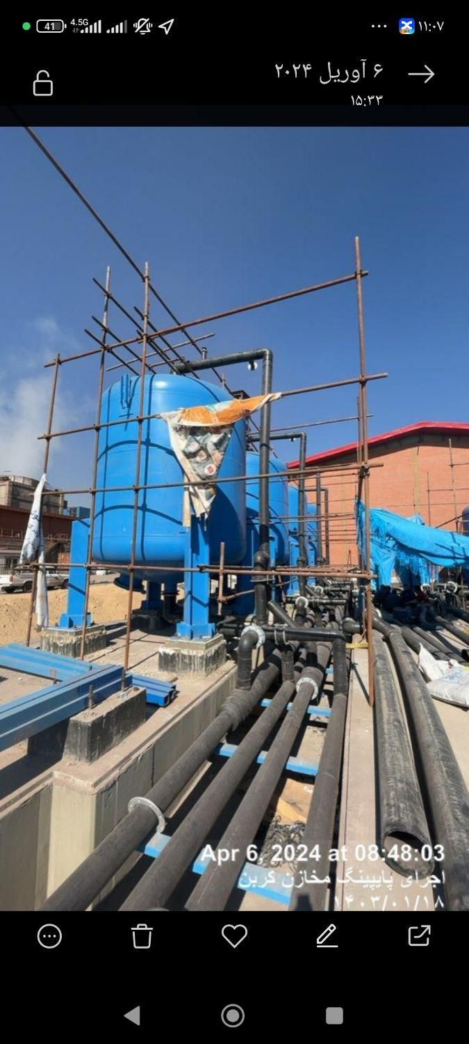 جوشکاری لوله های پلی اتیلن|خدمات پیشه و مهارت|بندر ماهشهر, |دیوار