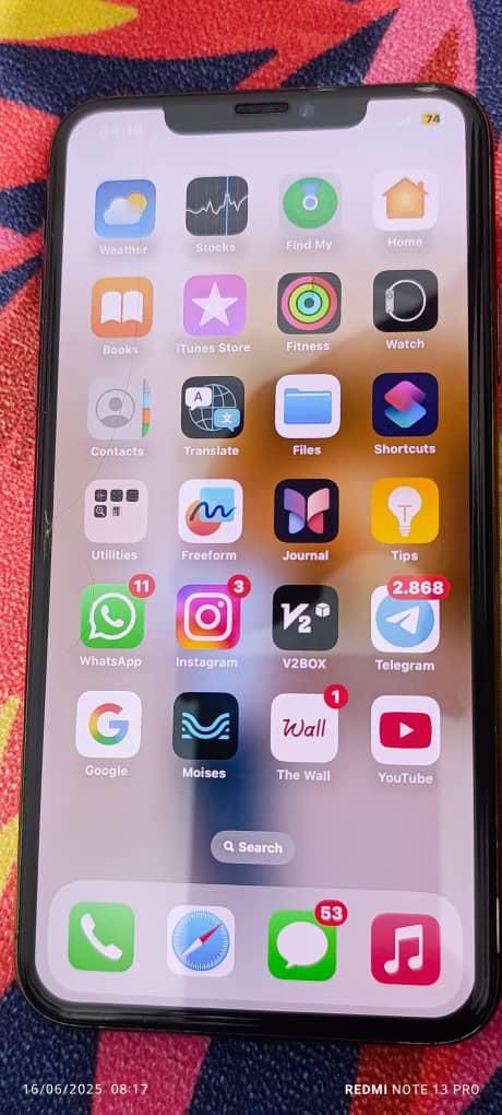 اپل iPhone 11 Pro Max با حافظهٔ ۲۵۶ گیگابایت|موبایل|میناب, |دیوار