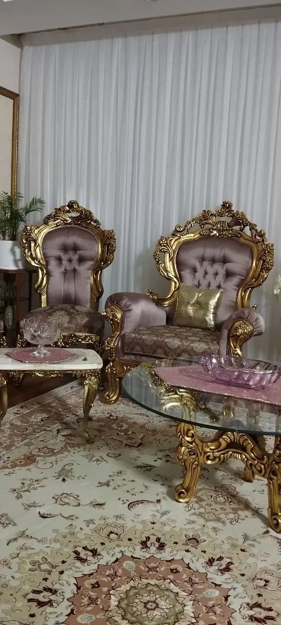 یک دست مبل 8 نفره استیل|مبلمان خانگی و میز عسلی|مشهد, دانشجو|دیوار