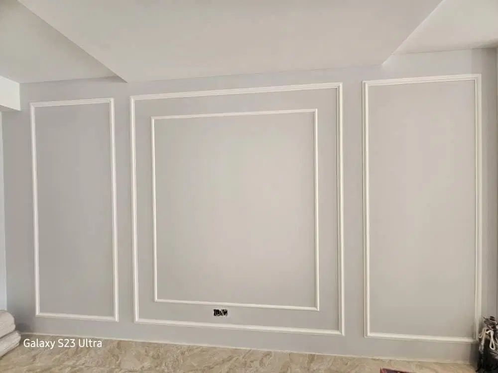 قاب بندی قاب دیواری، پیش ساخته، خورده کاری گچکاری|خدمات پیشه و مهارت|کرج, گلشهر|دیوار