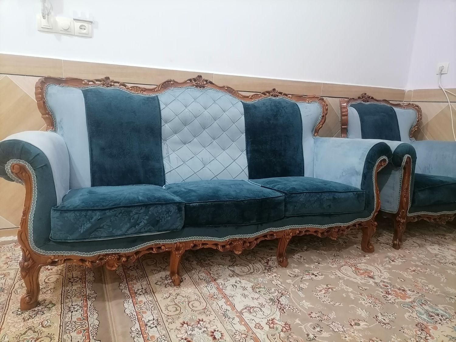 مبل 7نفره|مبلمان خانگی و میز عسلی|دزفول, |دیوار