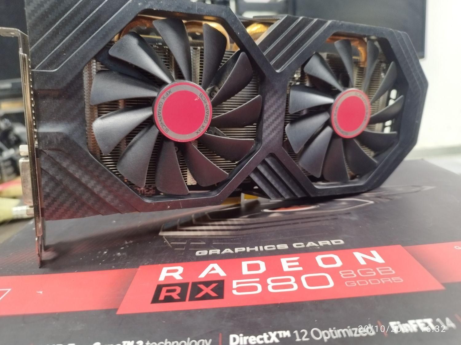 کارت گرافیک xfx rx580 8g با مهلت تست|قطعات و لوازم جانبی رایانه|تهران, جمهوری|دیوار