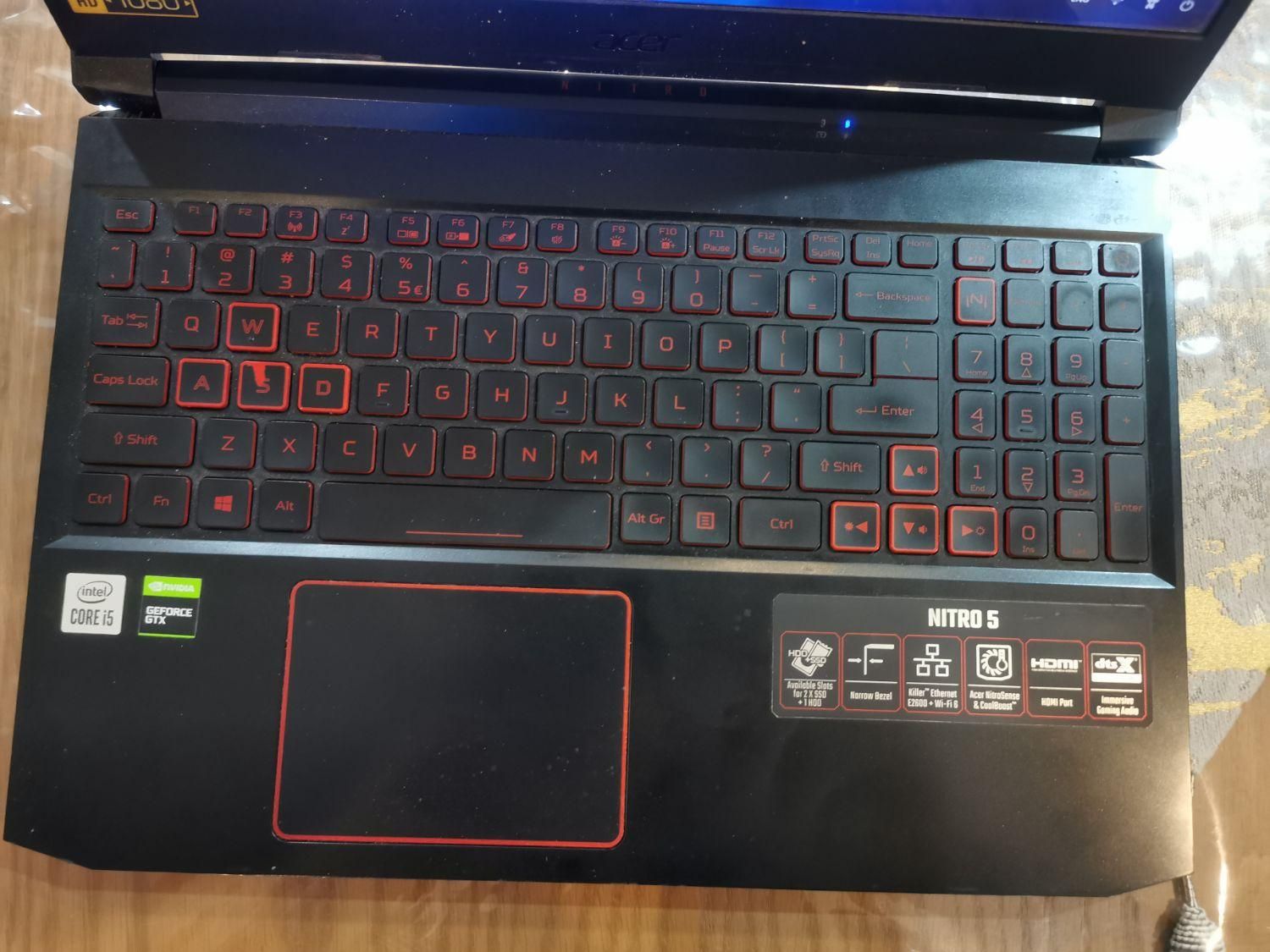 لپ تاپ ایسر گیمینگ acer gaming|رایانه همراه|تهران, بیسیم|دیوار