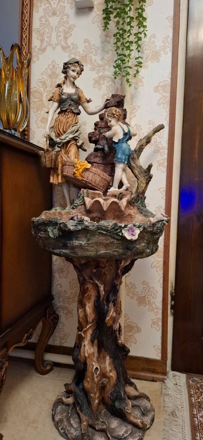 آبنما پلی استر کاملا سالم|مجسمه، تندیس، ماکت|پاکدشت, شهرک امام رضا|دیوار