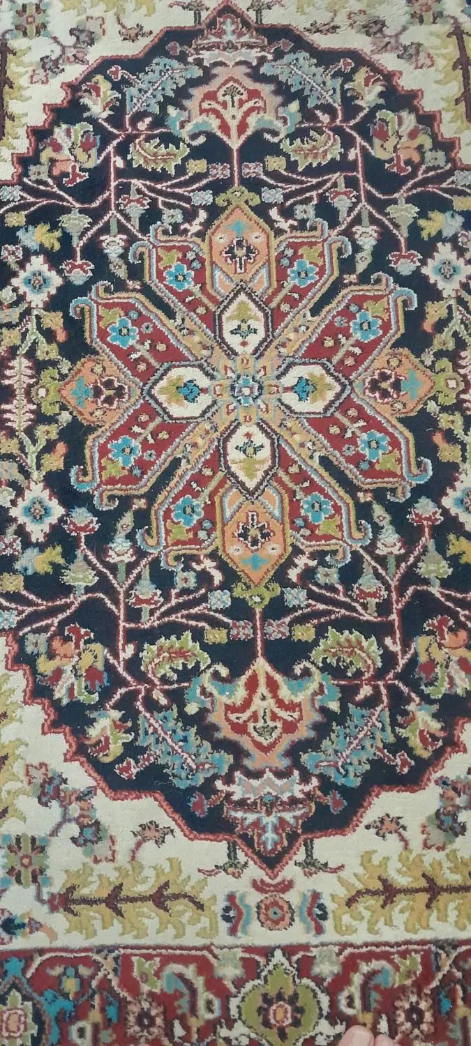 ۳ تخته فرش گبه  سورمه ای ۱×۱.۵|فرش|رشت, گلسار|دیوار