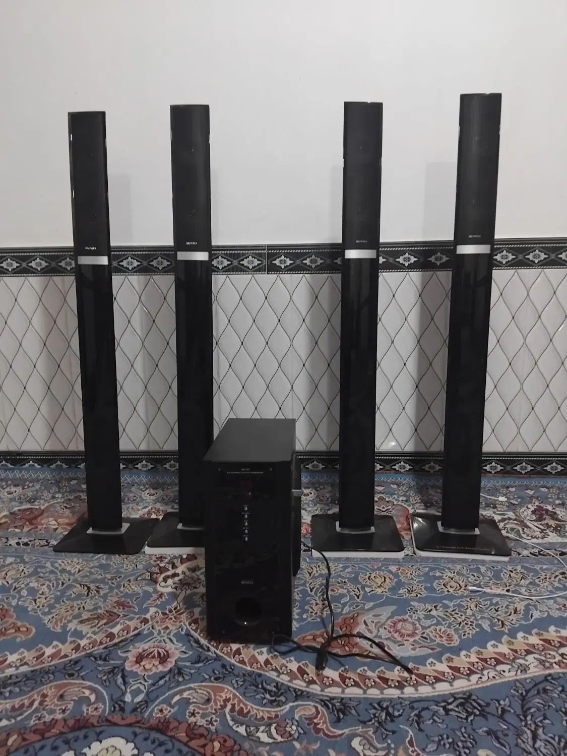 فروش چهار عدد باند سینما خانگی در حدنوبه قیمت مفت|سیستم صوتی خانگی|میاندوآب, |دیوار
