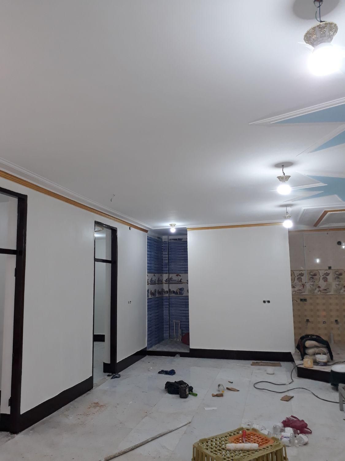 رنگ آمیزی ساختمانی|خدمات پیشه و مهارت|اهواز, کمپلو شمالی|دیوار