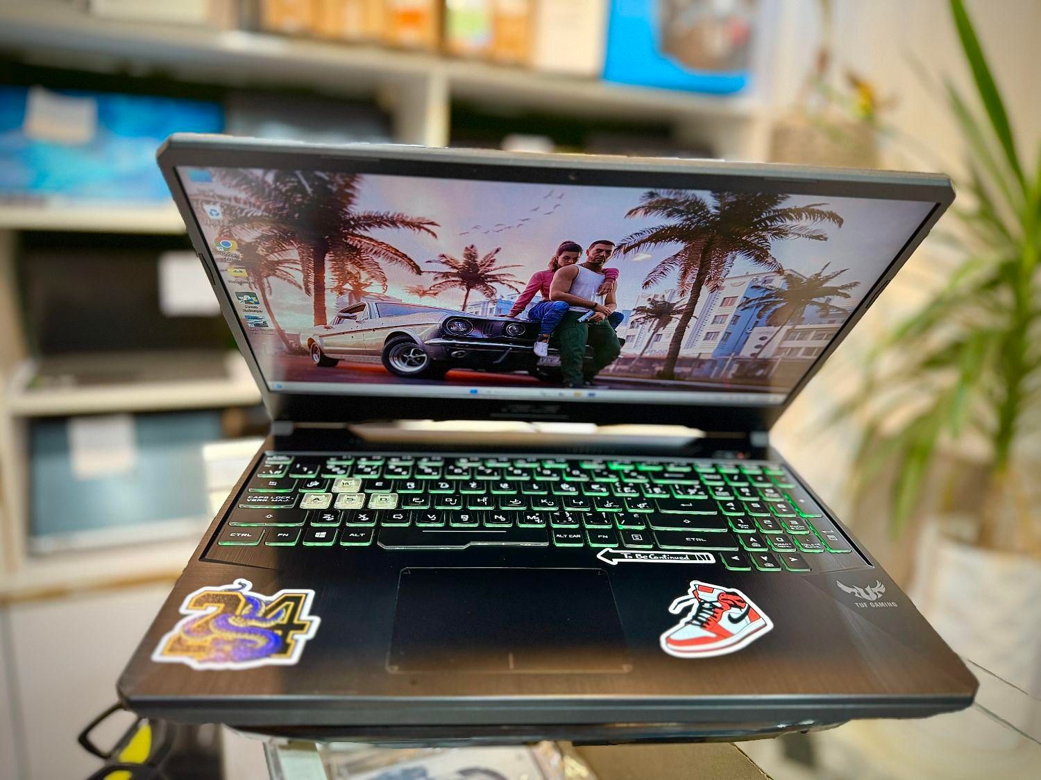 لپتاپ گیمینگ ایسوس Tuf Gaming 144hz گرافیک Gtx1650|رایانه همراه|کرج, گوهردشت|دیوار