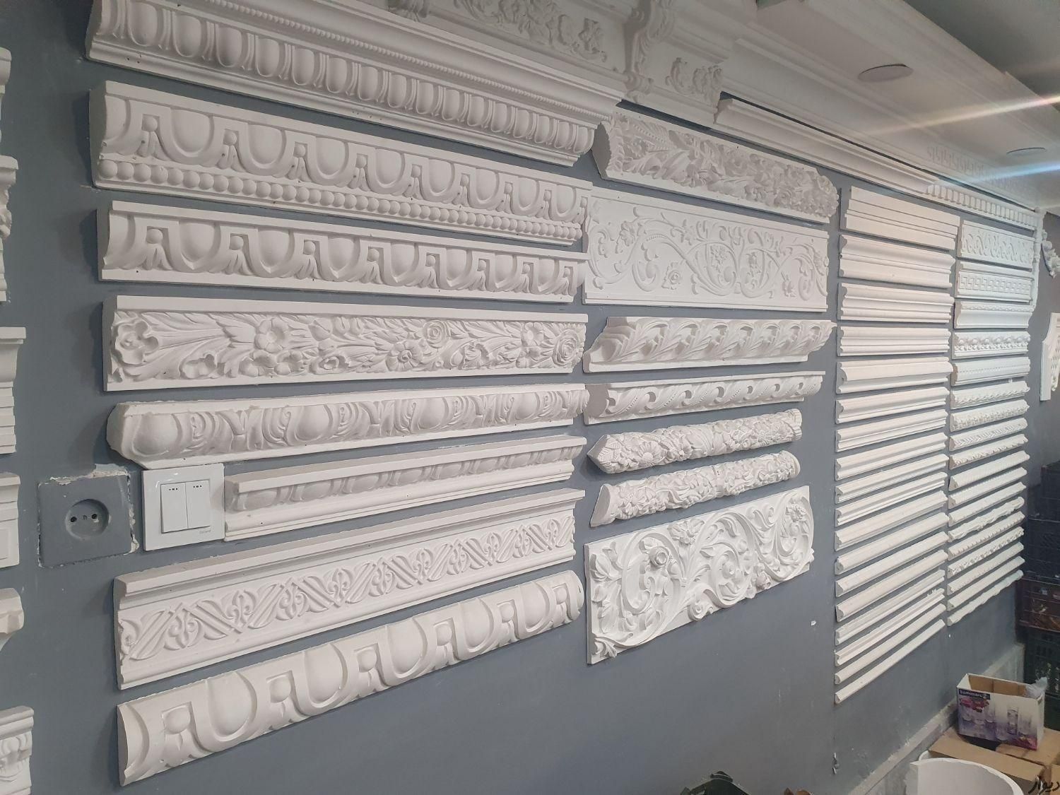 مستقیم گچ بری قابندی پلی اورتان و گچبری پیش ساخته|خدمات پیشه و مهارت|تبریز, |دیوار