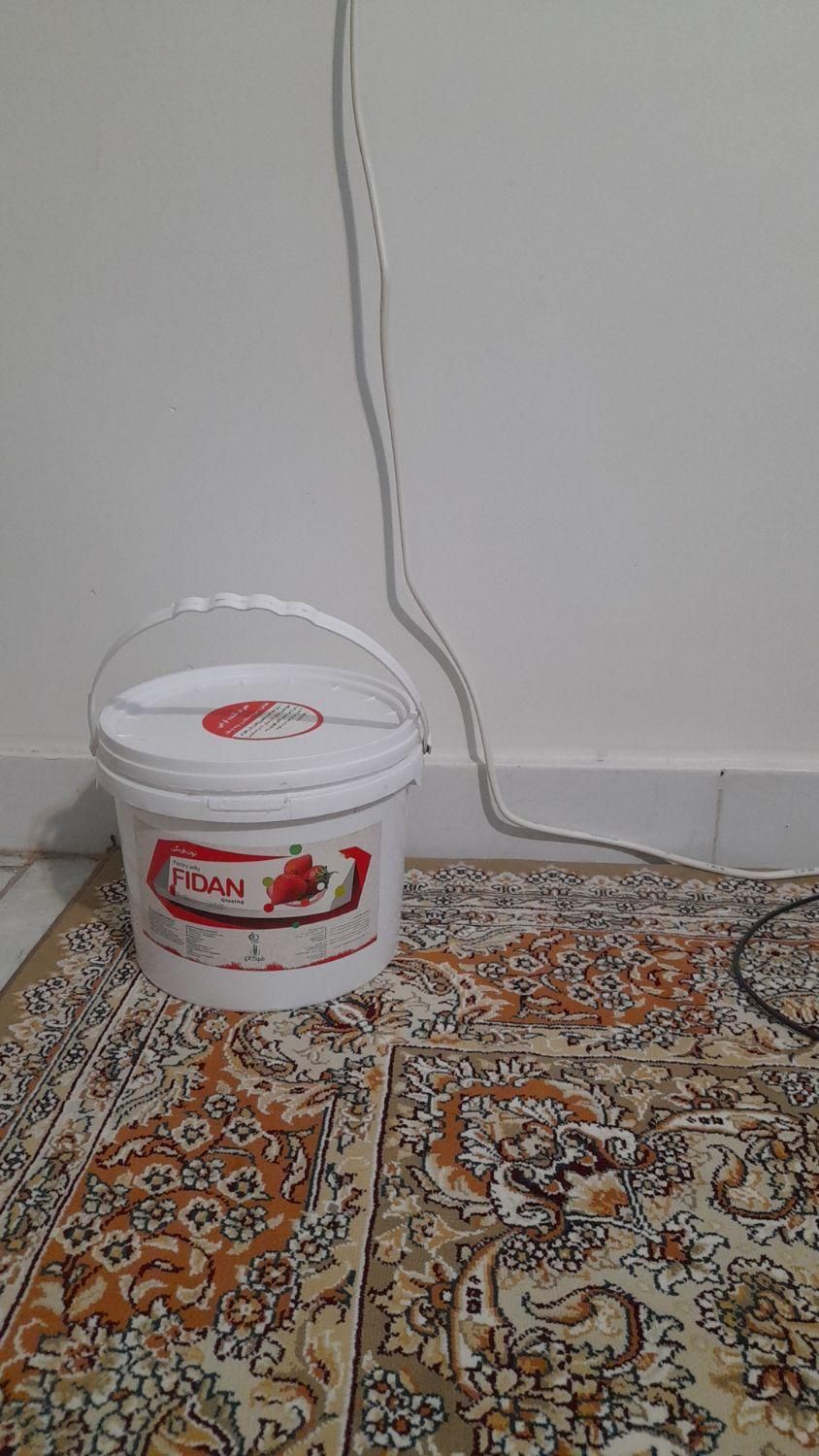 ۹ عدد سطل ژله ۸ کیلویی دسته دار و در دار|ظروف نگهدارنده، پلاستیکی، یک‌بارمصرف|رباط‌کریم, رباط‌کریم|دیوار