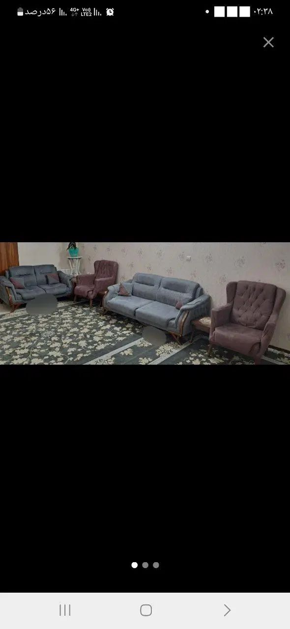 مبل راحتی ۷نفره با عسلی|مبلمان خانگی و میز عسلی|تهران, خزانه|دیوار