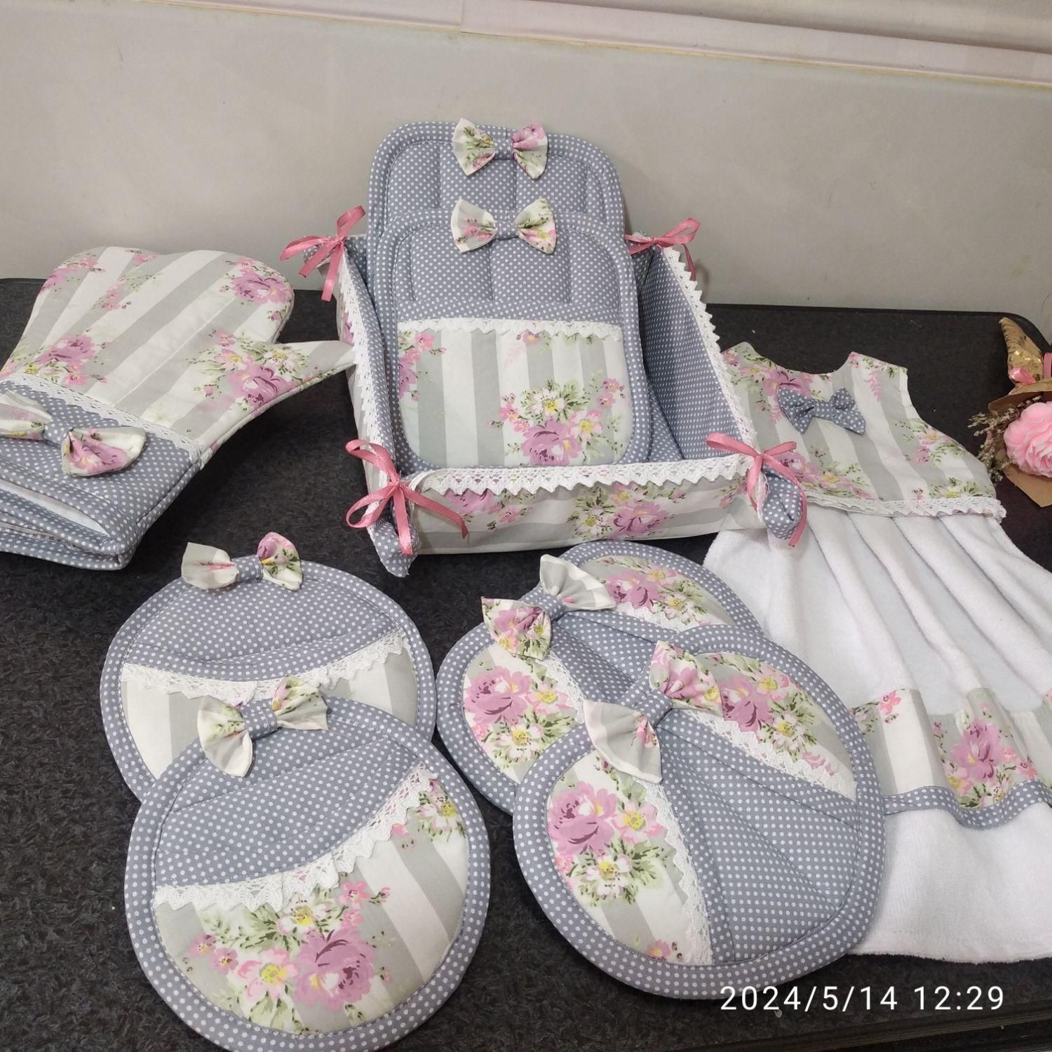 ست پارچه ای|سفره، حوله، دستمال آشپزخانه|شیراز, شهرک والفجر|دیوار