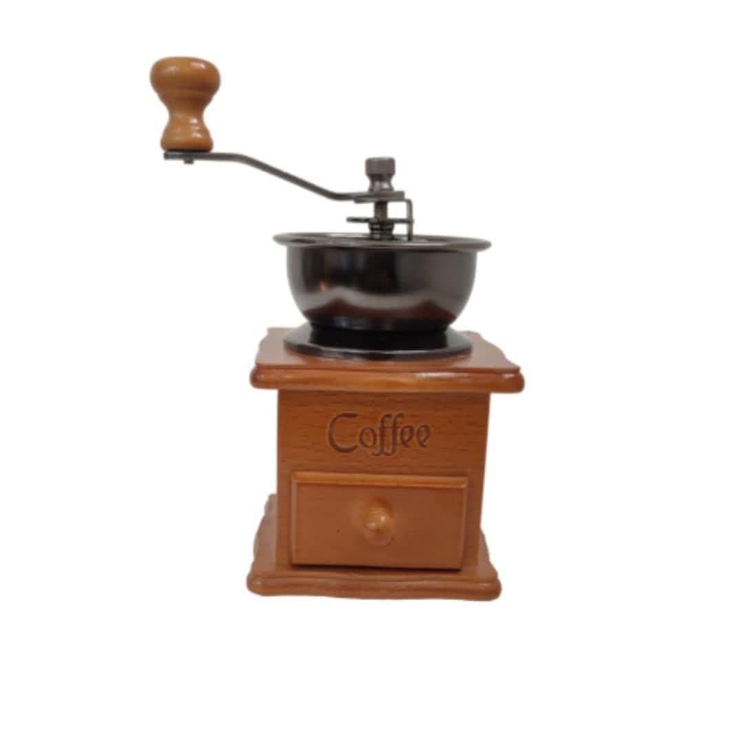 آسیاب قهوه خردکن دستی پایه چوبی|قوری، کتری، قهوه‌ساز دستی|تهران, تهرانپارس غربی|دیوار