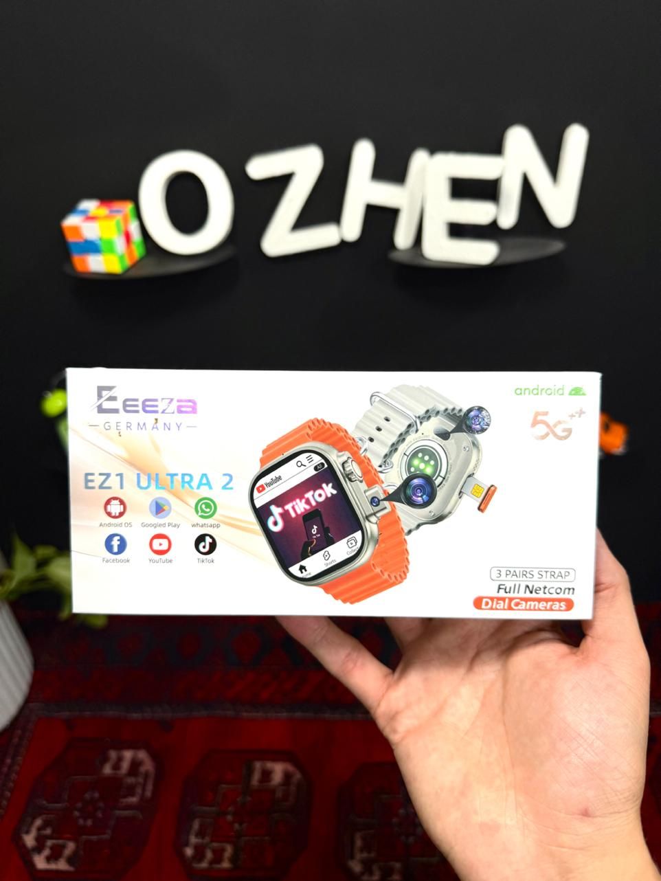 ساعت هوشمند سیمکارتخور EZ1 ULTRA2 (۶۴گیگ + دوربین)|ساعت|قم, میرزائیه|دیوار