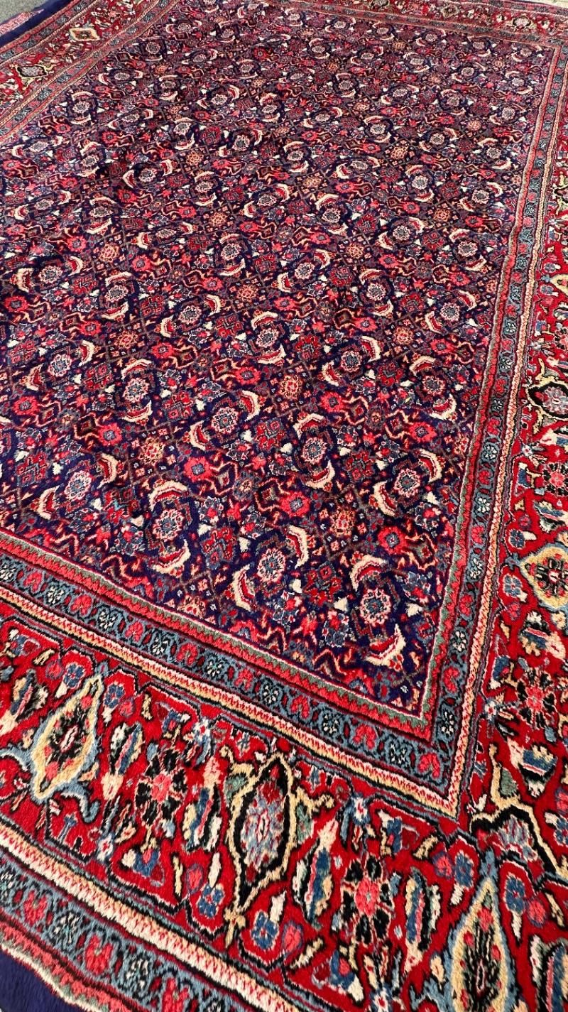 فرش‌قهرمانی ۱۲ متری دستبافت ماهی سراسر|فرش|اراک, |دیوار