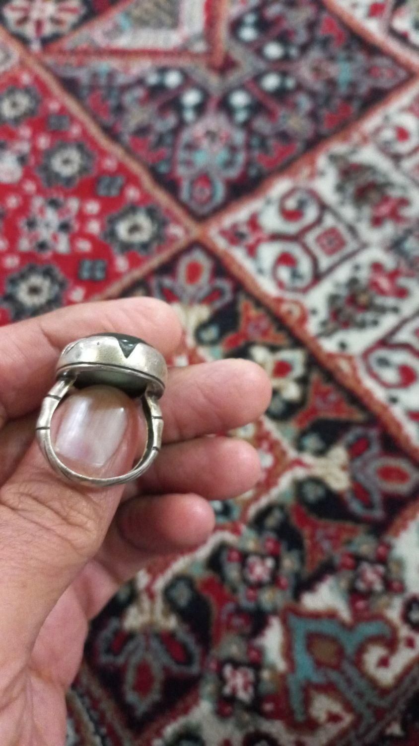 انگشترعقیق سبز جرزیمنی|جواهرات|تهران, اکباتان|دیوار