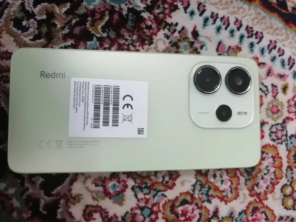 شیائومی Redmi Note 14 با حافظهٔ ۲۵۶ گیگابایت|موبایل|مشهد, حضرت حجت|دیوار