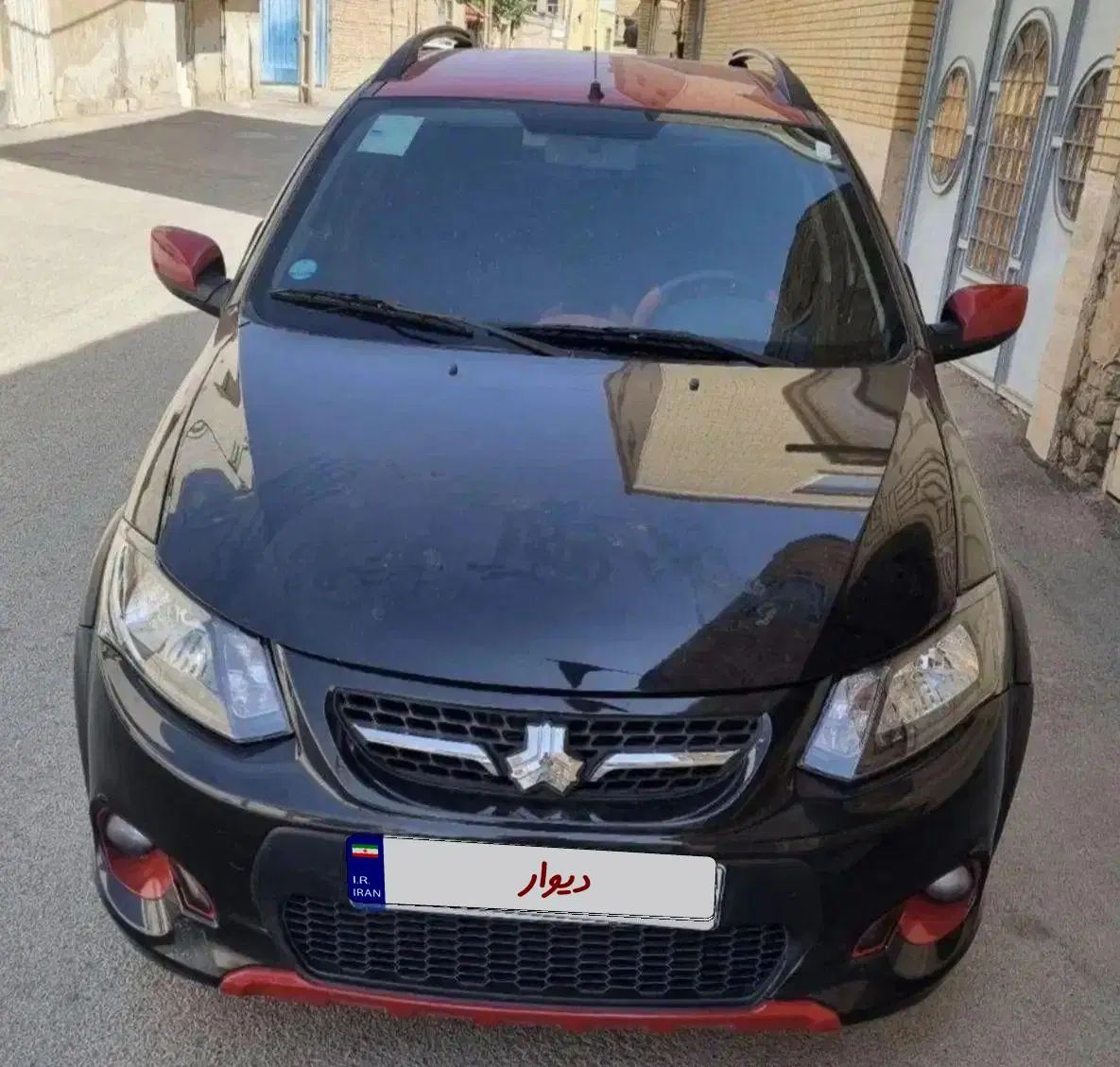 کوییک R 1402 گارانتی فعال مشکی قرمز پارس خودرویی|خودرو سواری و وانت|اصفهان, ملک‌شهر|دیوار