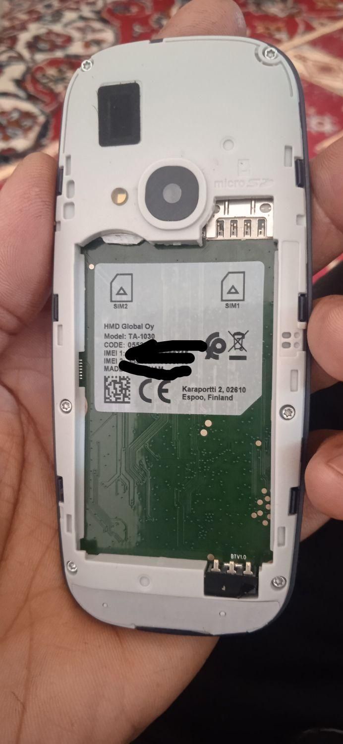 گوشی نوکیا مدل 3310 اصل فنلاند|موبایل|مرودشت, تامین اجتماعی‎|دیوار