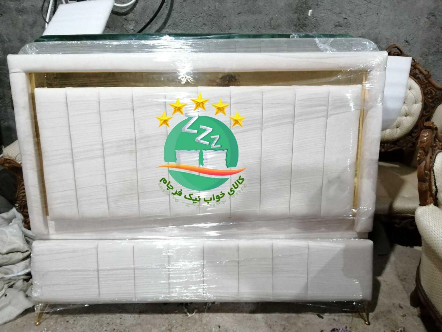 تختخواب ۲دونفره پارچه ای شیار«تخت خواب ۲ دو نفره»|تخت و سرویس خواب|مشهد, سپاد|دیوار
