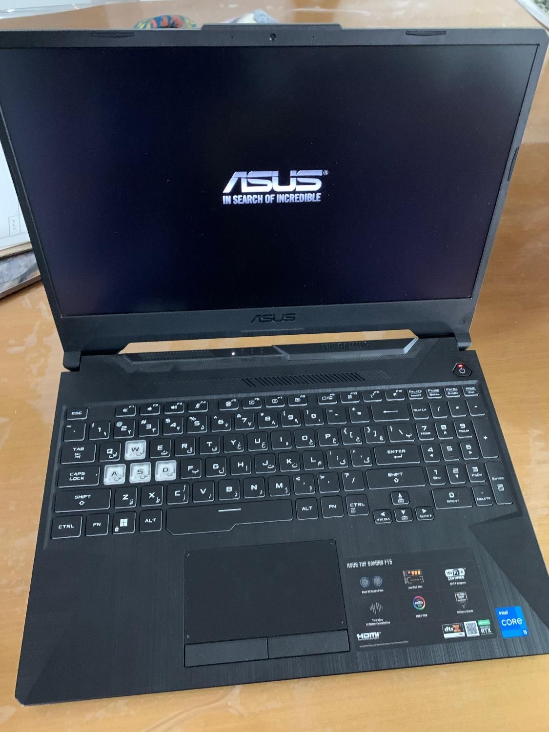 ASUS TUF FX506H  RTX 3050Ti  SSD 1T لپ تاپ گیمینگ|رایانه همراه|تهران, میدان انقلاب|دیوار
