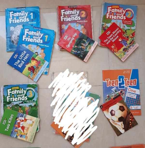 کتاب زبان انگلیسی first friends و family&friends|کتاب و مجله آموزشی|اصفهان, آزادان|دیوار