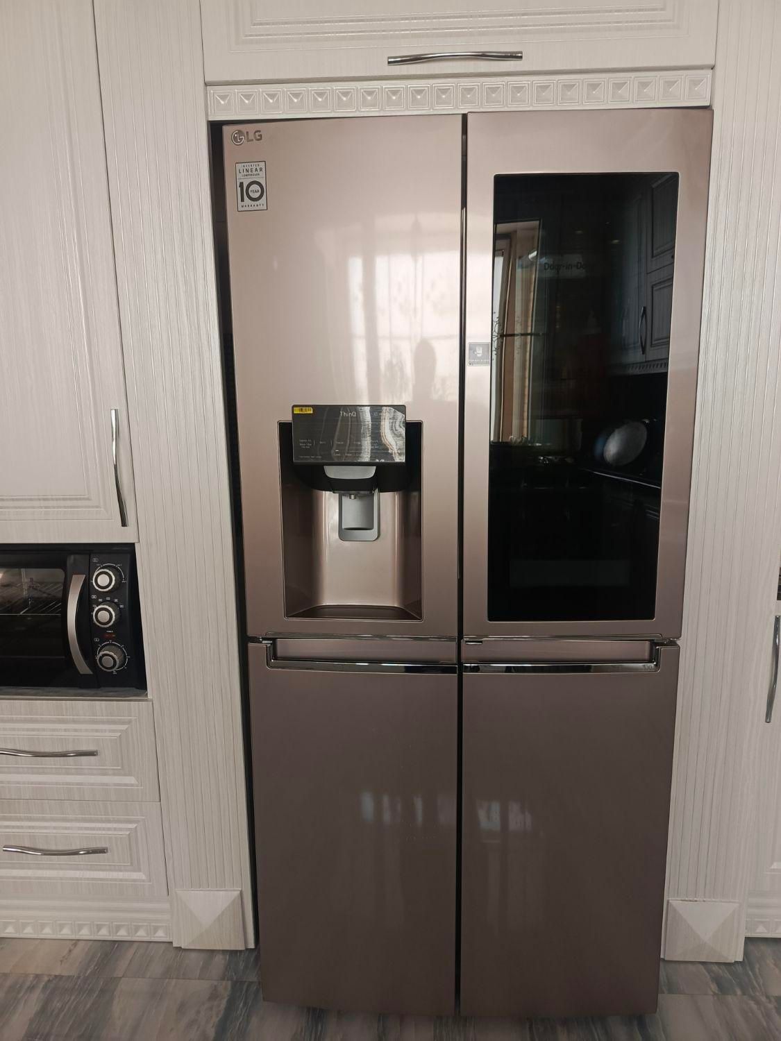 یخچال ساید الجی مدل x22و30فوت|یخچال و فریزر|هشتگرد, شهرک کوثر|دیوار