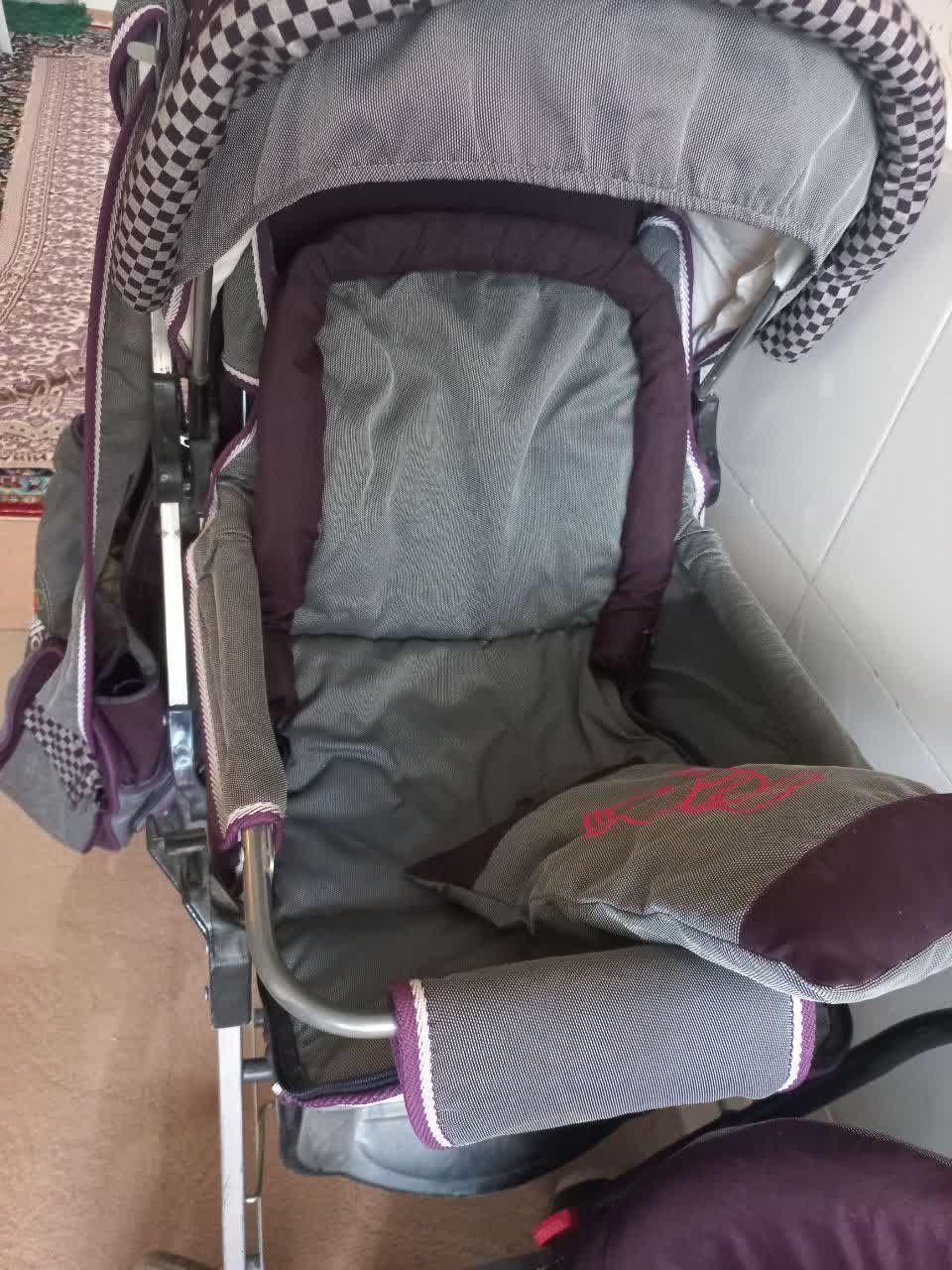 کالسکه کریر رورویک و ساک بچه|کالسکه و لوازم جانبی|کاشمر, |دیوار