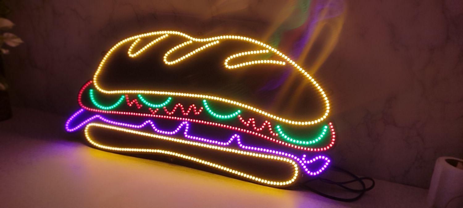 تابلوروان ثابت ال ای دی led چنلیوم نئون تعمیر پاور|فروشگاه و مغازه|فردیس, داوری|دیوار