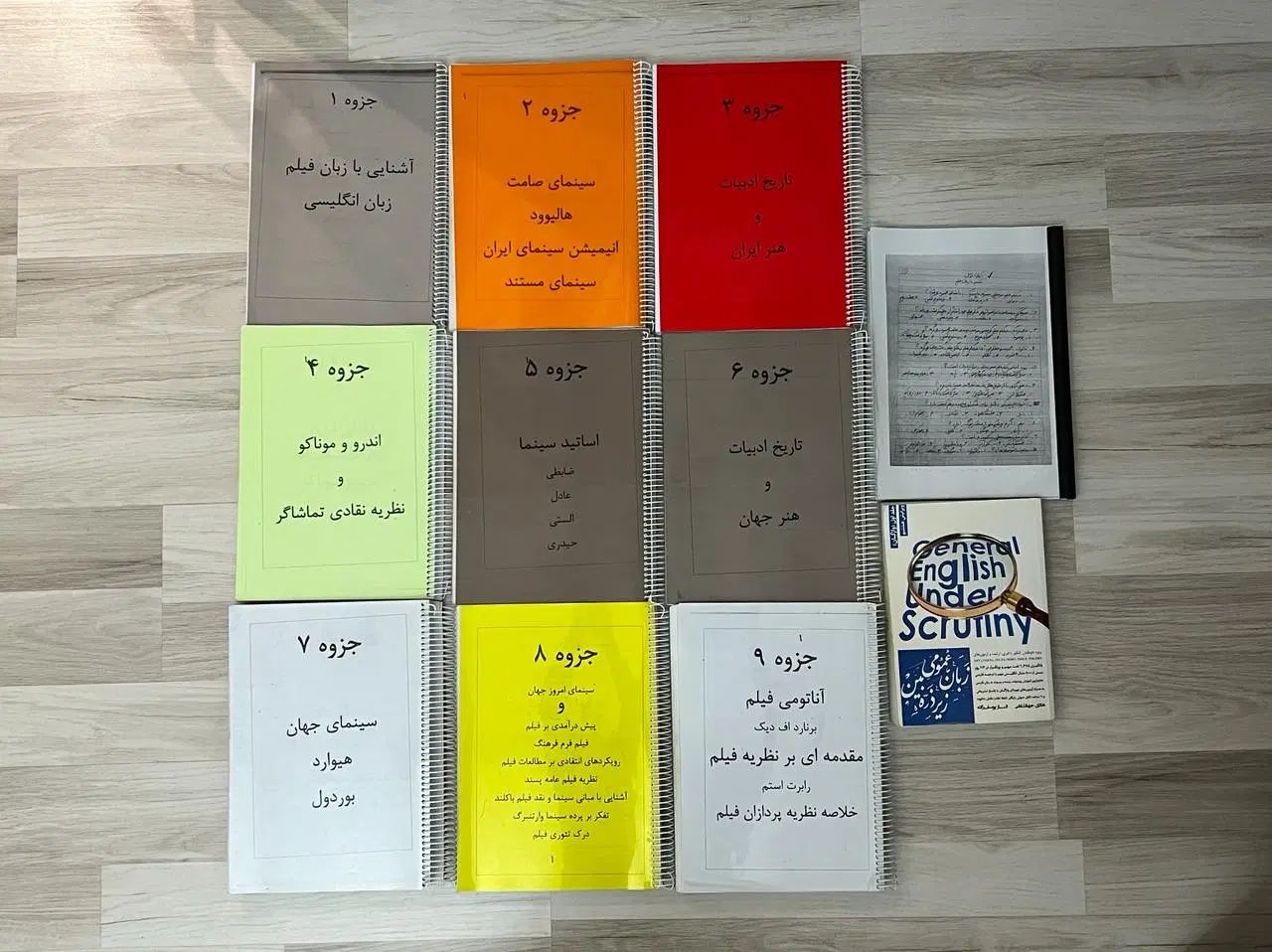 جزوه‌های دکتر حیدری کنکور کارشناسی ارشد سینما|کتاب و مجله آموزشی|تهران, شهران جنوبی|دیوار