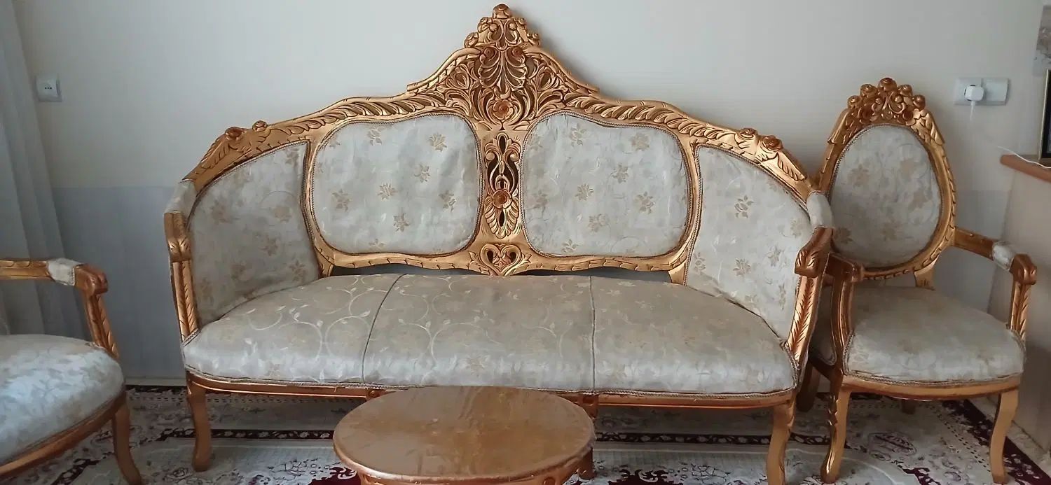 مبل نه نفره|مبلمان خانگی و میز عسلی|اصفهان, کشاورزی|دیوار