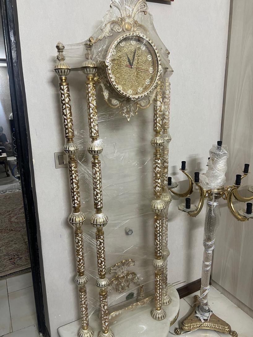 ساعت ایستاده طلایی|ساعت دیواری و تزئینی|اصفهان, شهشهان|دیوار