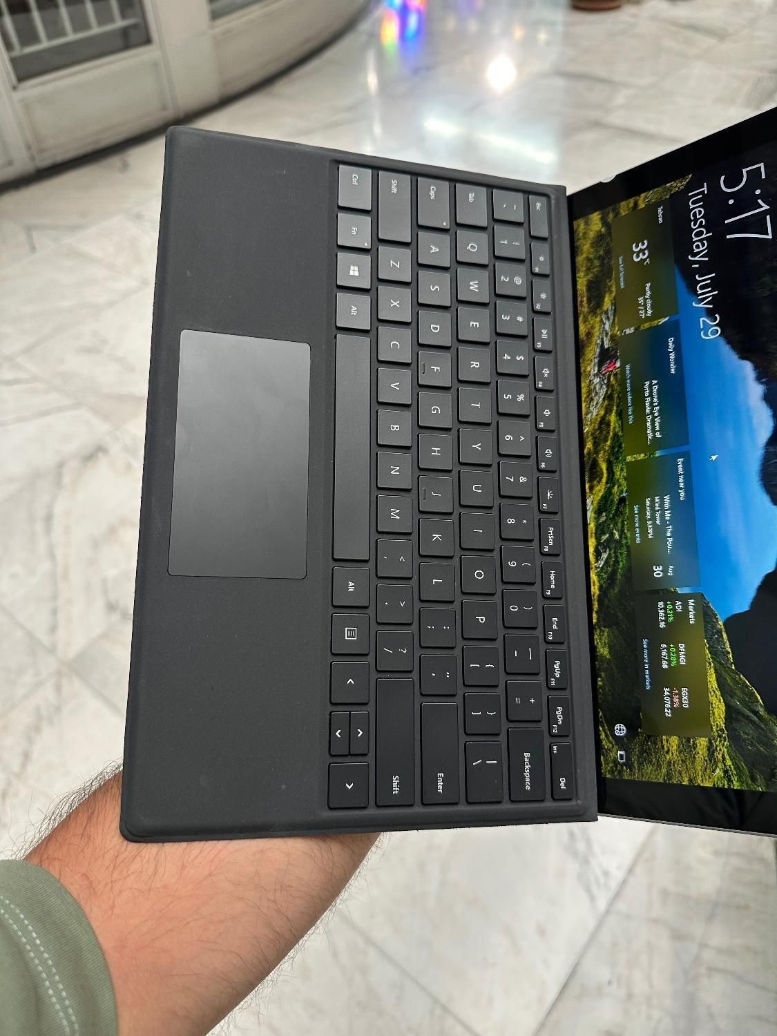 سرفیس پرو 7 پلاس i7GEN11 ram16 ssd 1tb|رایانه همراه|تهران, میرداماد|دیوار