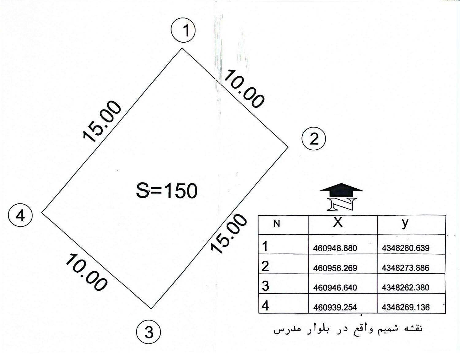 فروش فوری زمین مسکونی ۱۵۰متر در ماکو|فروش زمین و ملک کلنگی|ماکو, |دیوار