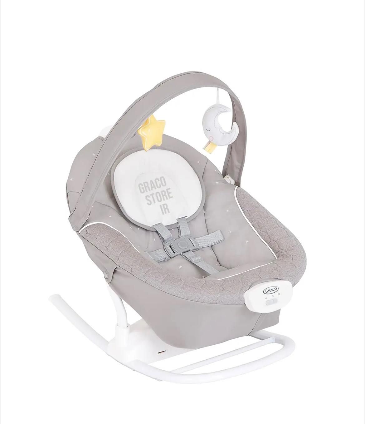 گهواره برقی گراکو مدل soft sway starlight|اسباب و اثاث بچه|تهران, آهنگ|دیوار