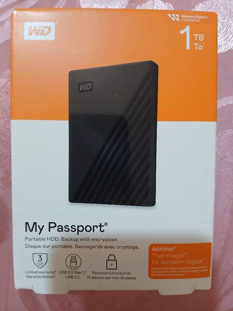 هارد اکسترنال یک ترابایت my passport|قطعات و لوازم جانبی رایانه|تهران, کاج|دیوار