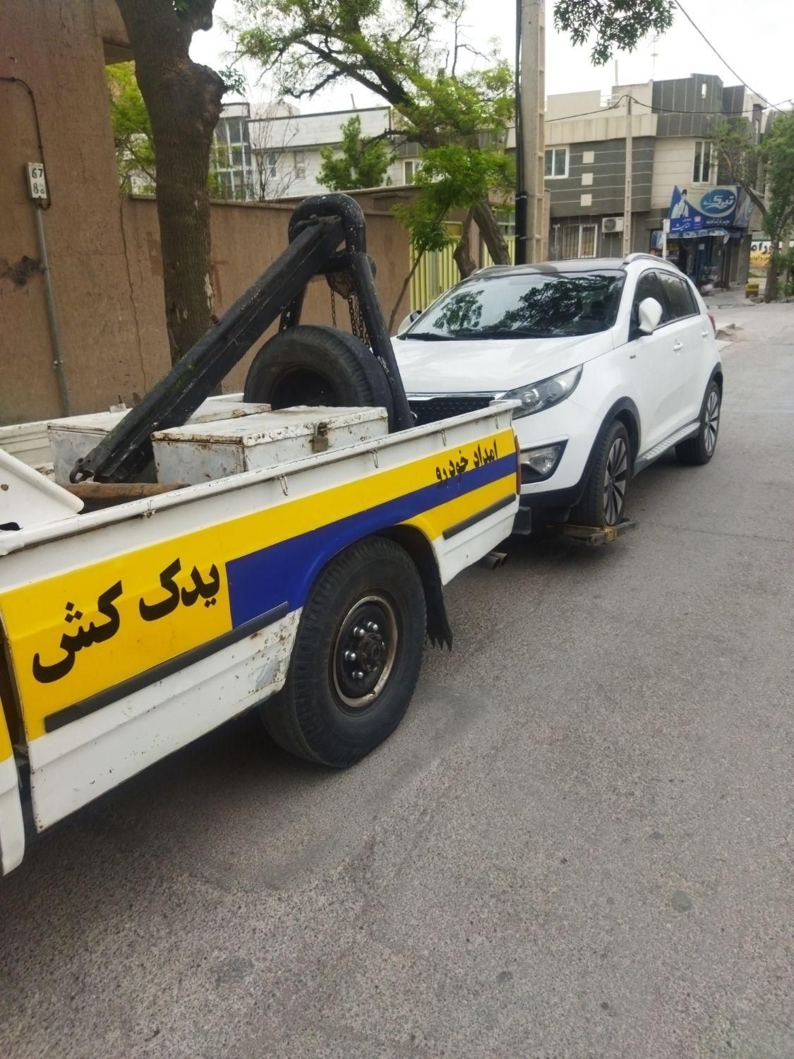 یدک کش ،امداد خودرو جرثقیل یدکش چرخگیر خودروبرکفی|خدمات حمل و نقل|شیروان (خراسان), |دیوار