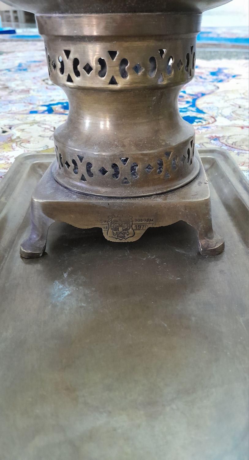 سماور زغالی عتیقه سن سماور تو مهر درج شده|سماور، چای‌ساز، قهوه‌ساز|تهران, بهارستان|دیوار