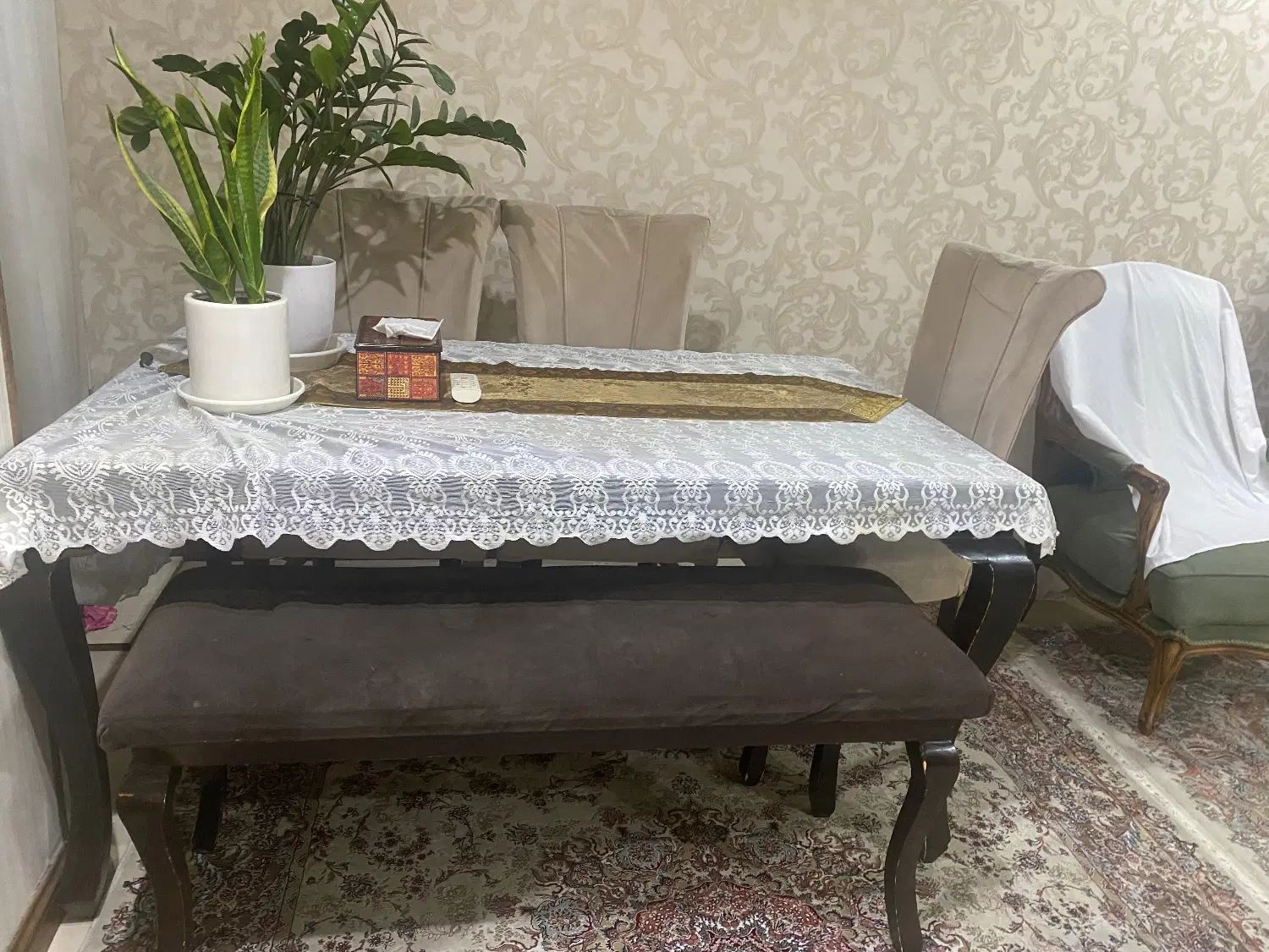 میز ناهارخوری ۴ نفره|میز و صندلی غذاخوری|تهران, شهرک پرواز|دیوار