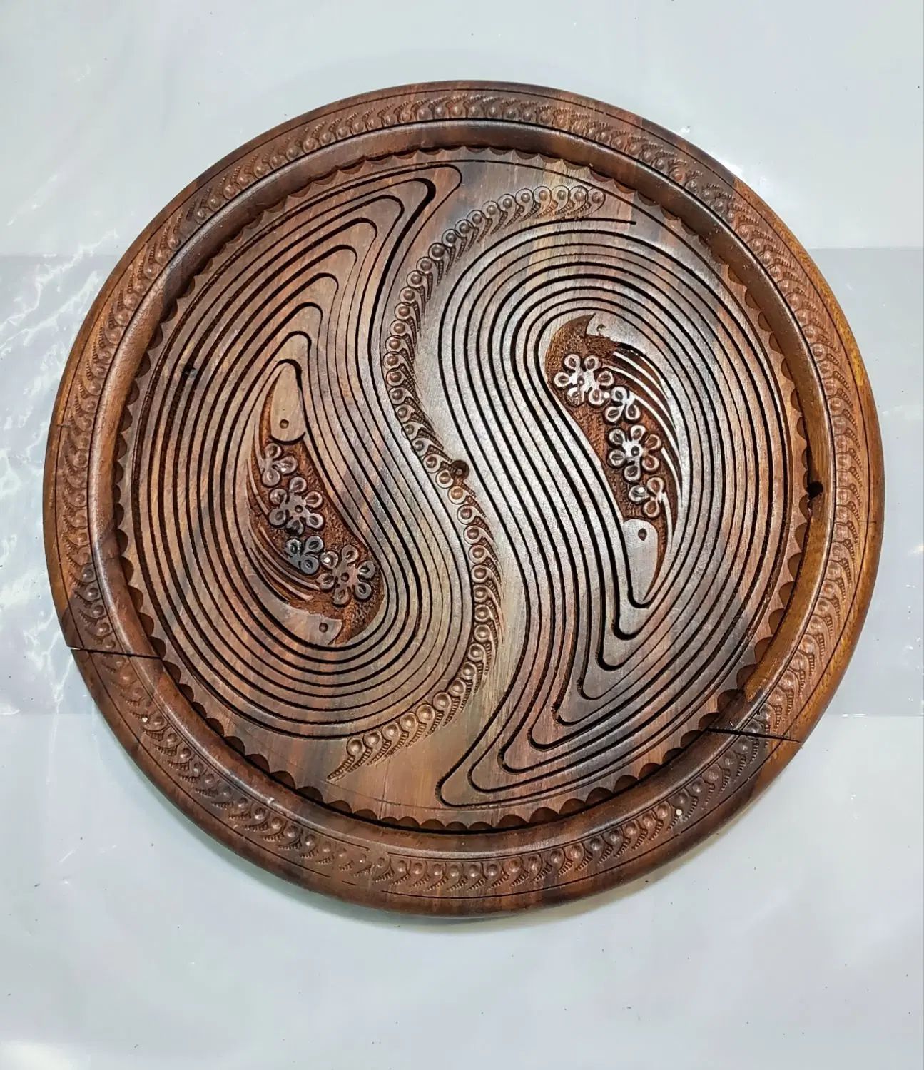 ظرف پذیرایی چوبی تاشو (اردو خوری)|ظروف سرو و پذیرایی|مشهد, سراب|دیوار