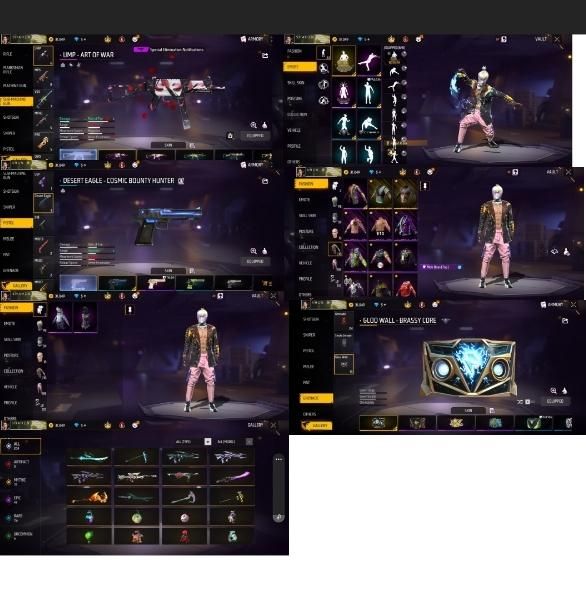 اکانت فری فایر لول ۶۰|کنسول، بازی ویدئویی و آنلاین|اردبیل, |دیوار